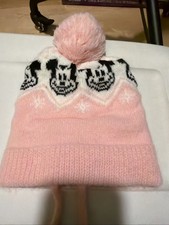 VTG 1984 Mickey Mouse Winter Kids Hat Winter Beanie Made In USA
