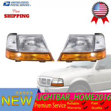 Headlights Corner Lights Amber Leftright For 1998-2000 Ford Ranger Headlights Corner Lights Amber Leftright For 1998-2000 Ford Ranger