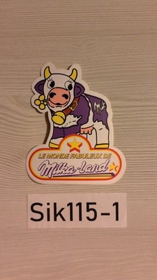 Kuh AUFKLEBER MILKA Land STICKER cow MILKA Schokolade Vintage