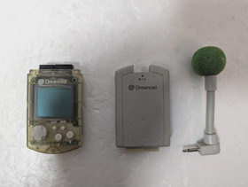 SEAMAN with Mic Device Visual Memory Sega Dreamcast Japanese region Box manual