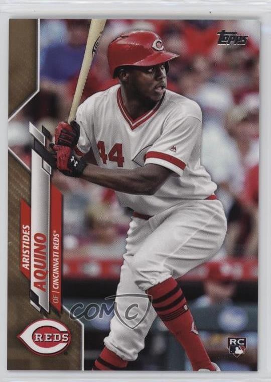 2020 Topps Gold 1589/2020 Aristides Aquino #20 0fv4