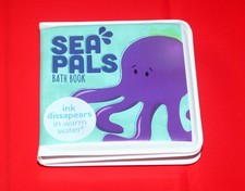 Sea Pals Bath Book by Sassy 2025 Ink Disappears in Warm Water NEW 