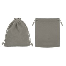Bluetooth Headphone Bag, 2 Pcs 4.72x3.94 Inch Headset Carrying Pouch Gray