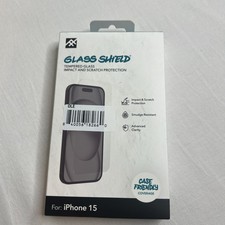 ZAGG iFrogz Apple iPhone 15 Glass Shield Screen Protector