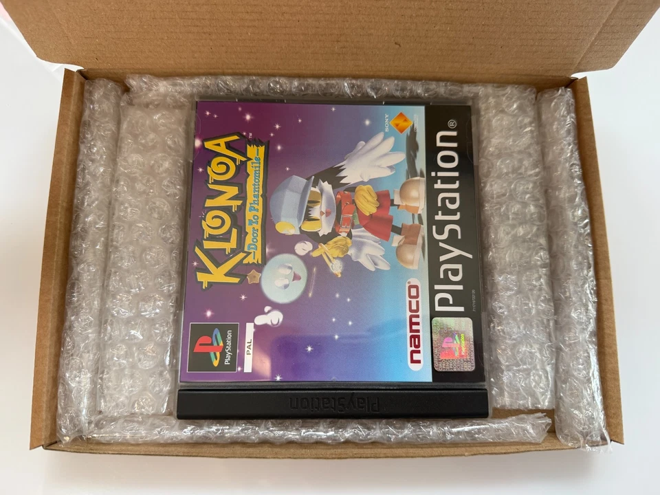 Klonoa Door to Phantomile PS1 - UK PAL VGC CIB with Point Blank Demo - Tracked - Image 3 of 4