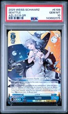 Seattle Weiss Schwarz Azur Lane Vol.2 E109 NM PSA 10