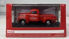 1948 FORD F1 PICKUP TRUCK "COCA-COLA" RED 1/72 DIECAST MODEL CAR BY MCC 472001