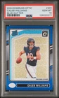 2024 PANINI DONRUSS OPTIC BLUE GLITTER #201 CALEB WILLIAMS PSA 10
