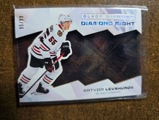 2025-26 UD Black Diamond Artyom Levshunov Diamond Might /99 Chicago Blackhawks