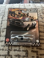 HOT WHEELS PREMIUM BOULEVARD CUSTOM '67 PONTIAC FIREBIRD #27 GRL98