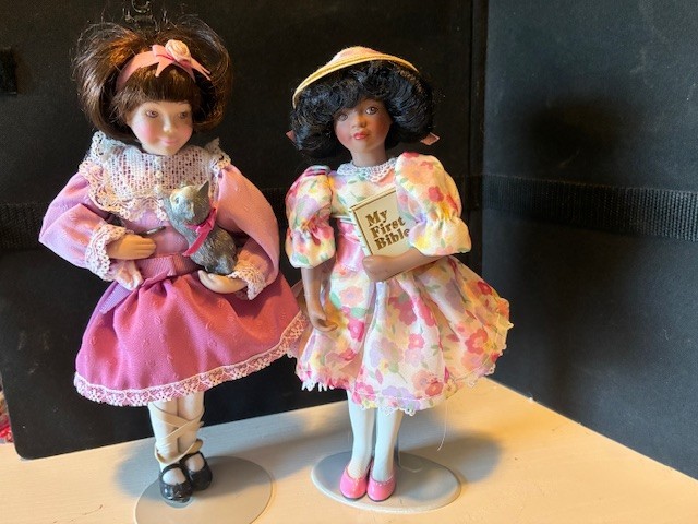 dolls by Avon Ebony and Ivory