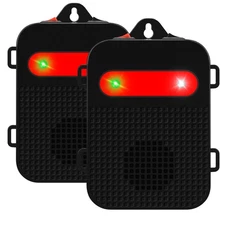 Ultrasonic Rodent Repellent Under Hood Battery Operated Pest Repeller Humane ...