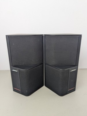 Bose Acoustimass SE-5 Dual Cube Satellite Speakers Pair Black Japan (Tested)