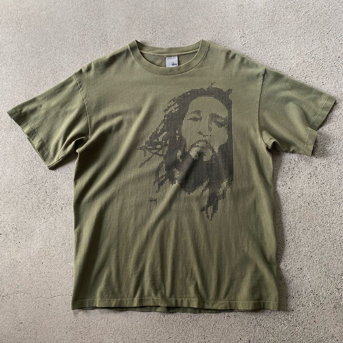 Stussy Men L 90 S Bob Marley Tee Old Surf Skate Used Vintage