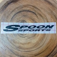 Spoon Sports Vinyl Decal X2 Jdm Style Tuner Build Import Sticker Car Window