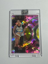 2024 Panini Select WNBA Angel Reese Pink Cracked Ice Rookie Premier Level SP RC