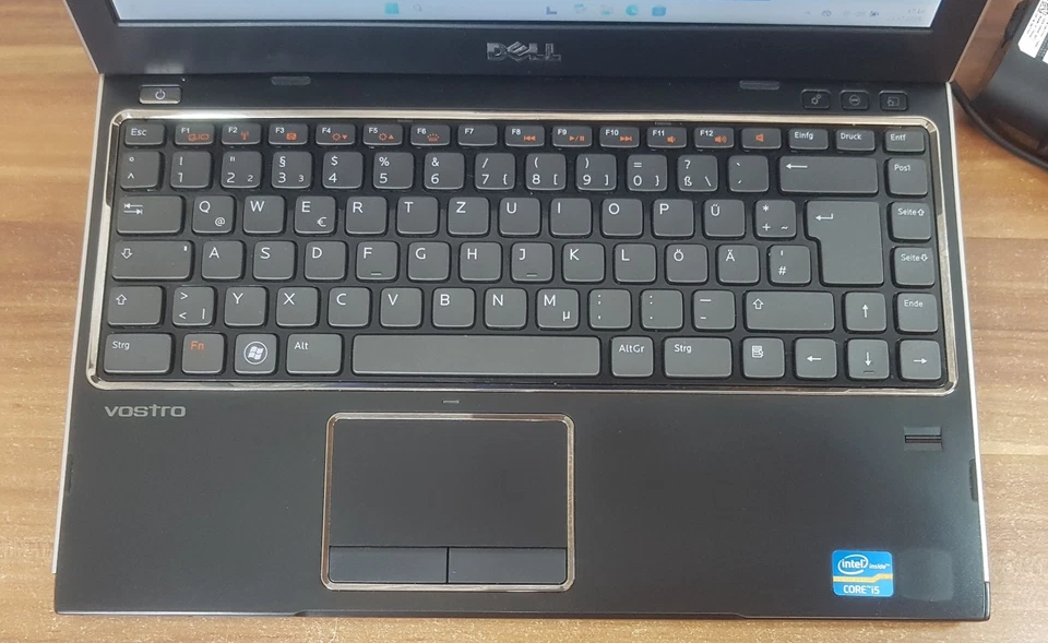 13,3" Notebook Dell Vostro V131 Intel i5 2,9GHz 8GB 256GB SSD FP Webcam Win11Pro - Bild 2 von 4