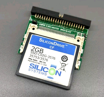 SILICON Systems B&R SILICONDRIVE 5CFCRD.2048-03-CF CARD 2GB Rev. E0 -inkl. Cable