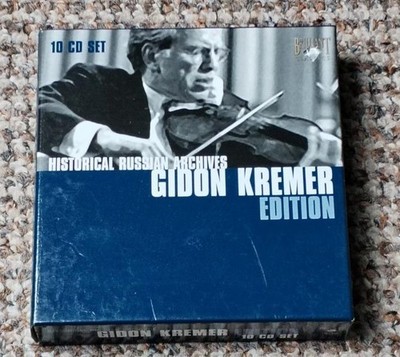 GIDON KREMER EDITION Historic Russian Archives  Brilliant Classics 10CD NM