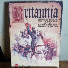 Avalon Hill 1987 : BRITANNIA game -Strive to Become King