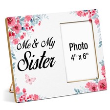 Sisters Picture Frame Sibling Gifts for Big Sister Little Sisters Birthday Ch...