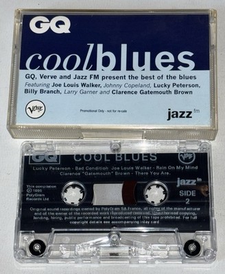 Cool Blues - 1995 GQ Magazine / Jazz FM Promo Compilation Cassette Tape