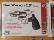 ASG Dan Wesson .177 Co2 BB Gun Plus 6 Extra Shells Final Low Price