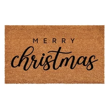 Best Calloway Mills 109092448 Classic Christmas Doormat 24" x 48" Free Shipping