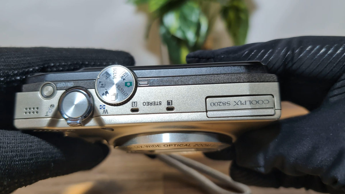 No Flash Nikon COOLPIX S8200 16.1MP 14x Compact Digital Camera