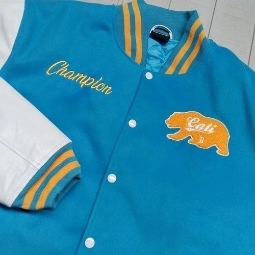 GOAT Fight Shop Jacket Men's L California Golden Gloves State Champion Varsity video thumbnail