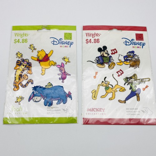 Wrights Disney Home Pooh Collection Selfadhesive Applique Patches eBay
