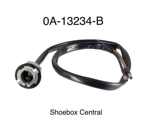 1949 1950 Ford Park Parking Light Turn Signal Sockets & Wire Pair - 第 2/6 張圖片