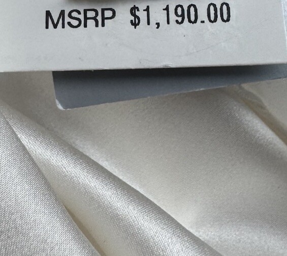 $1190 Ralph Lauren Purple Label Carlynn Ruffle-Trim 100% Silk Blouse Wmn Size 4 thumbnail 11