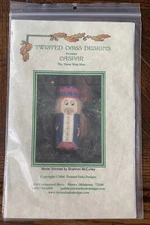 Twisted Oaks Designs Cross Stitch Pattern - Three Wise Men - Caspar