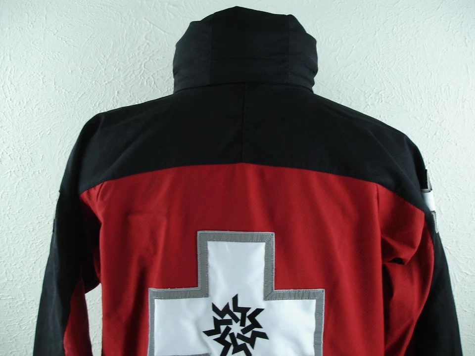 Men's sz S Patagonia 83720 White Smoke Keystone Mountain Ski Patrol Jacket Parka - Image 2 of 4