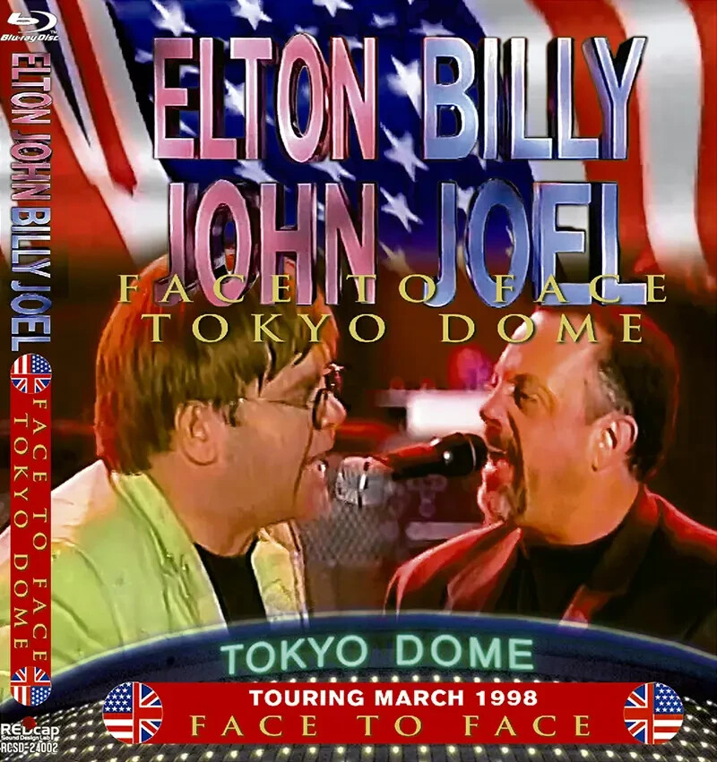 ELTON JOHN & BILLY JOEL / FACE TO FACE TOKYO DOME 1998 (1BDR