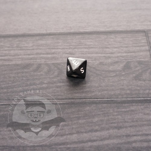 Fire Tower: Fight Fire with Fire | Troquel de viento de 8 lados, dados | Pieza oficial del juego - Imagen 2 de 2