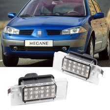 Passt für Renault Megane II BM Bj. bis 01.2006 LED Kennzeichenbeleuchtung
