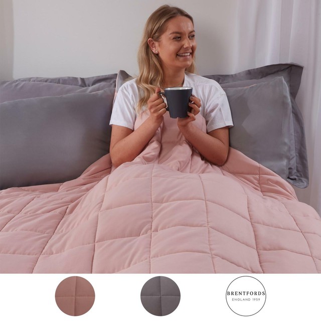 Brentfords Weighted Blanket 8kg for Adults/Teenagers/Kids Therapy