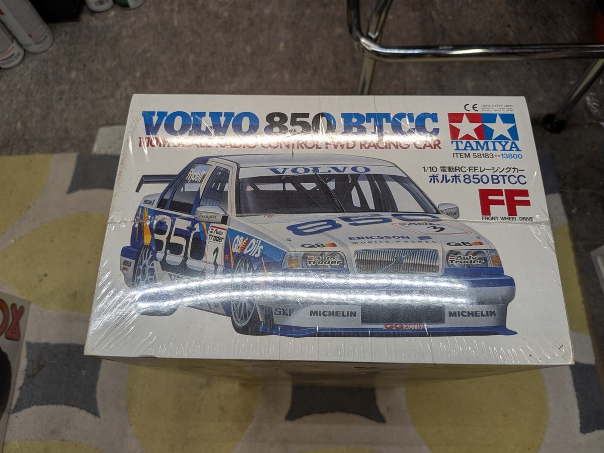 TAMIYA 1/10 RC VOLVO 850 BTCC ボディパーツセット SALE] Vintage Tamiya 1/10 R/C Volvo 850 BTCC 58183 FF-01