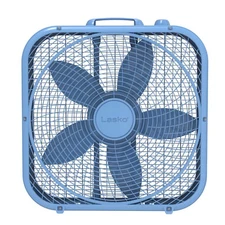 20" Cool Colors 3-Speed Box Fan with Weather-Resistant Motor, Blue, B20310