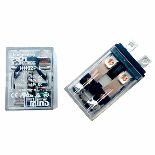 F&T FUJITSU HH62P-L-24VDC 10A 8Pins Relay Replace LY2N-24VDC Relay - 第 1/1 張圖片