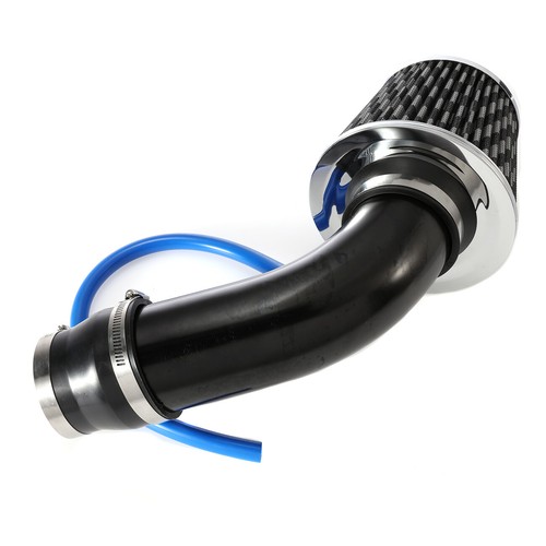 Black 3" Car Cold Air Intake Filter Induction Kit Pipe Flow Hose & Clamp System - Bild 5 von 11