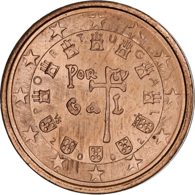 [#1250787] Portugal, 2 Euro Cent, 2002, Lisbonne, SUP, Cuivre plaqué acier, KM:7 - Photo 1/2