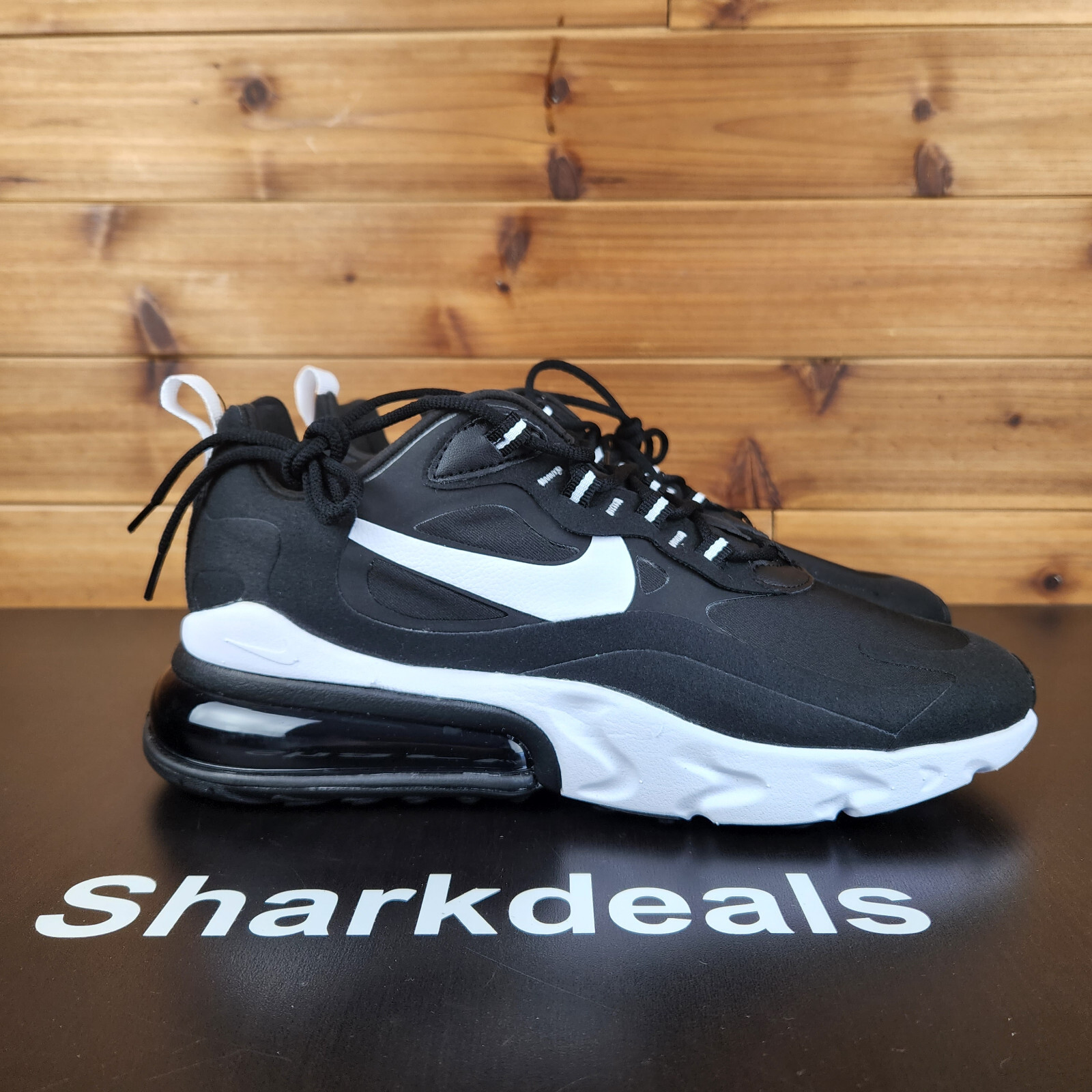 Nike Air Max 270 React Black White 