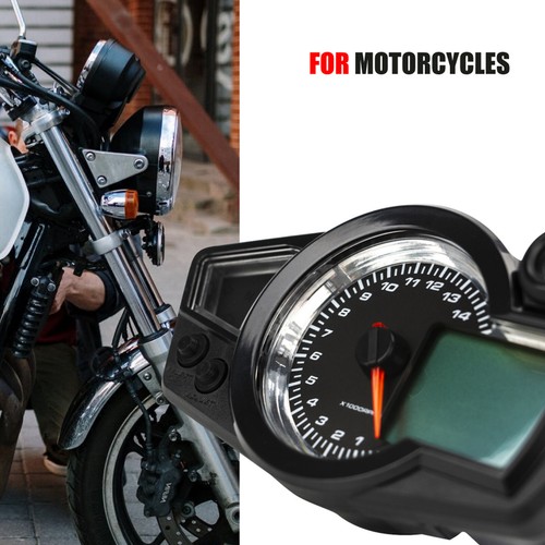 Tft Digital Speedometer Universal Motorcycle 14000Rpm Gear Backlight Odometer B2 - Picture 9 of 11