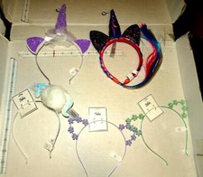 Justice Unicorn Cat Ears Metal Headbands New Halloween Costume