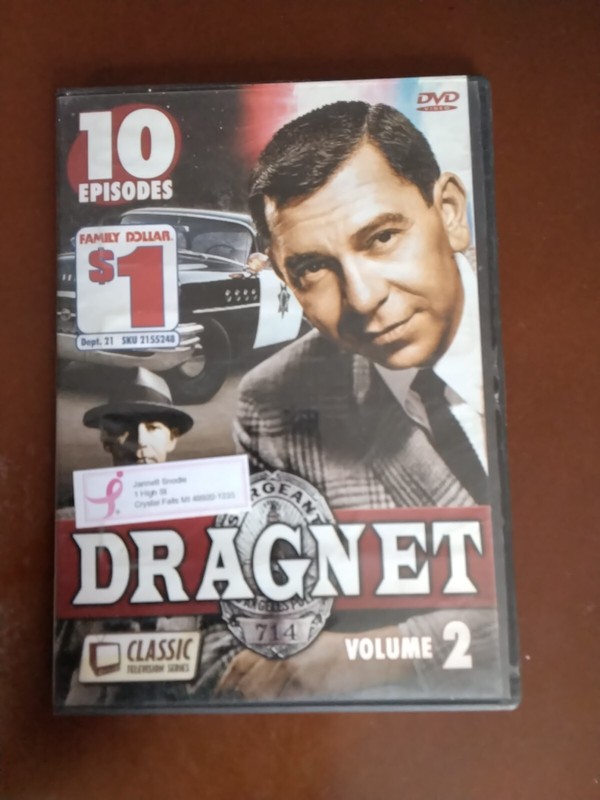 Dragnet Vol. 2: 10 Episodes New