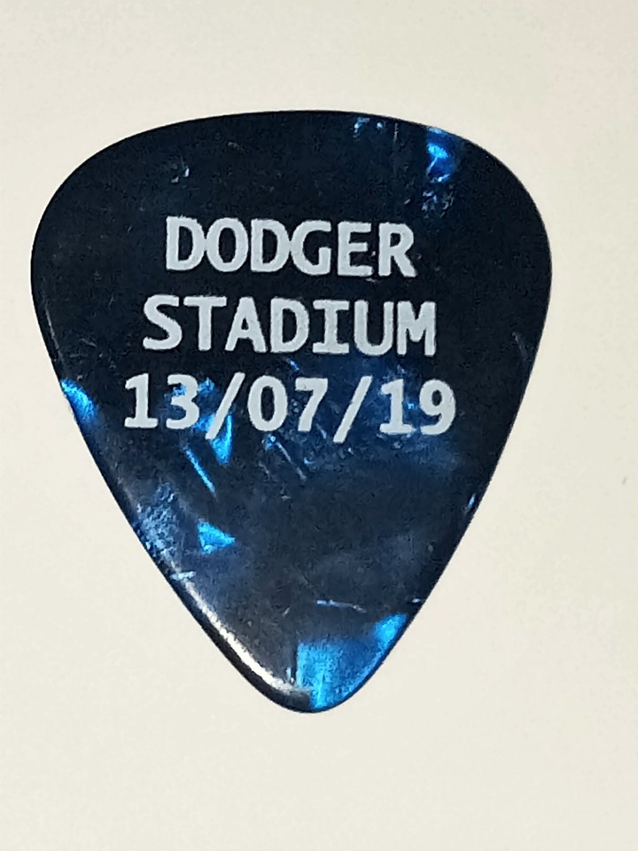 Guitar picks Paul McCartney guitar pick DODGER STADIUM 13/07/19 eBay