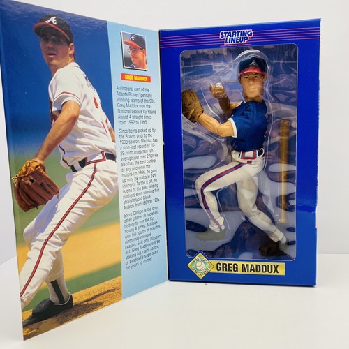 1997 Starting Lineup 12” Figure Baseball Set Ripken Griffey Maddux Piazza Pose - Picture 12 of 13